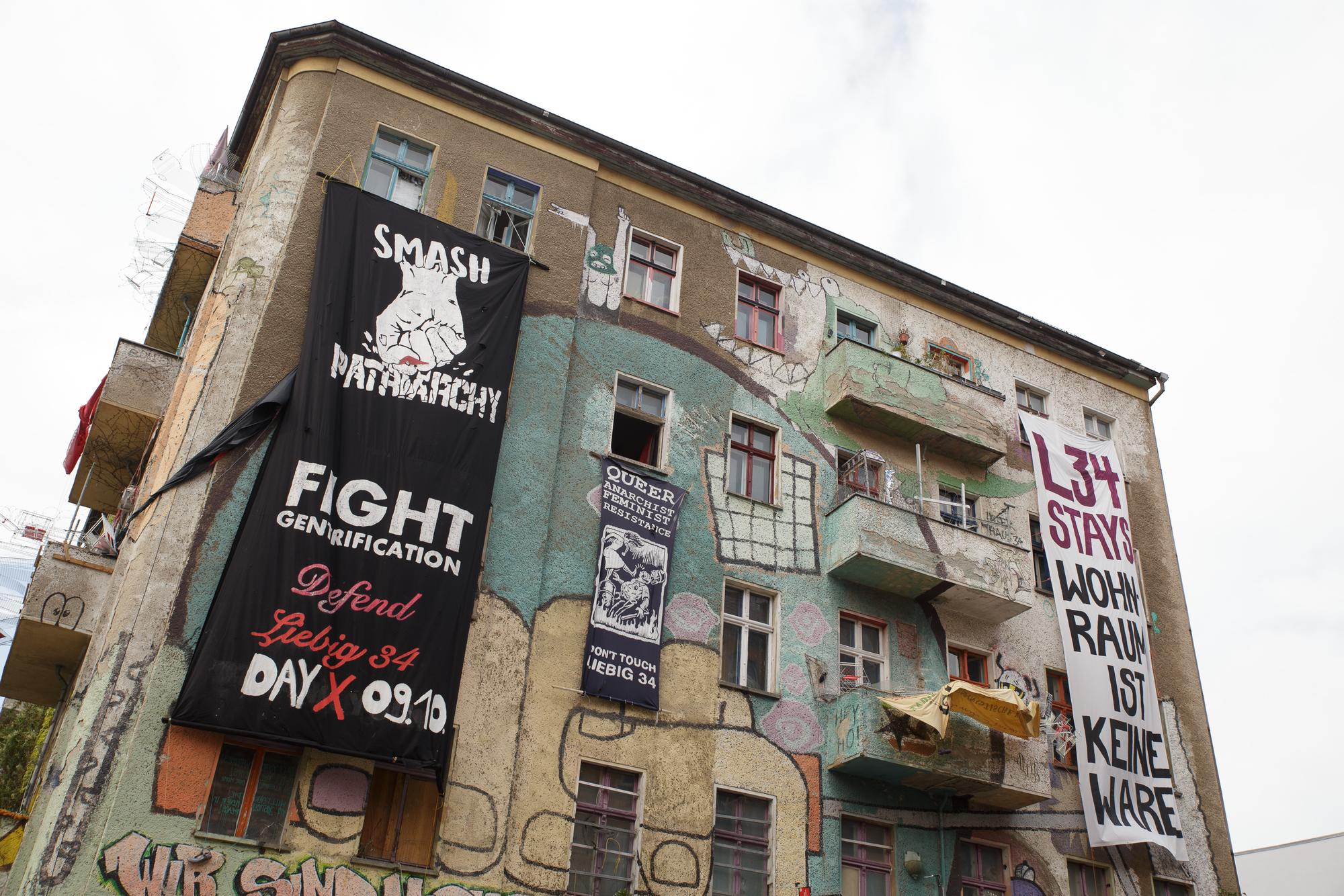 Liebig 34 - Berlin desalojo okupacion - 1